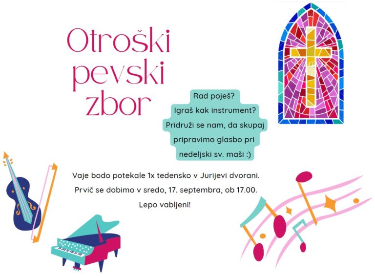 Otroški pevski zbor 2025/2026