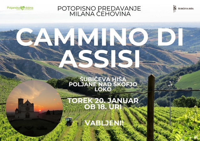 Predavanje Milana Čehovina o peš romanju po Cammino di Assisi