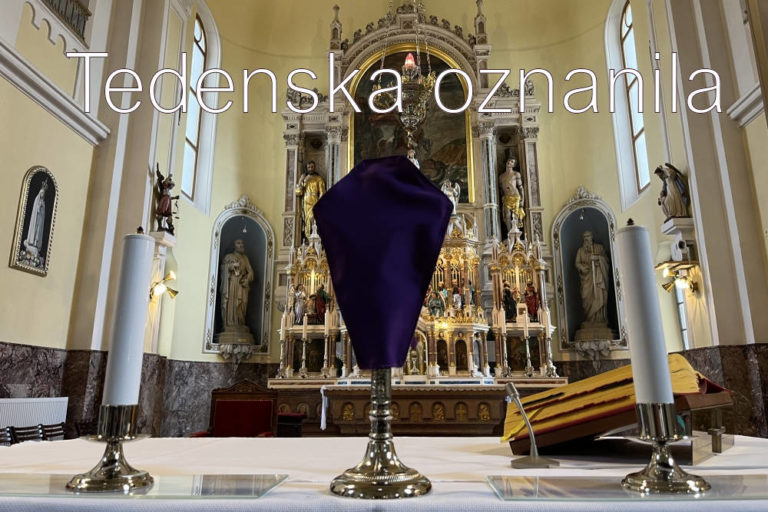 5. postna nedelja 2026